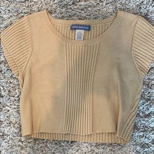 Super Soft Cream Crop Top